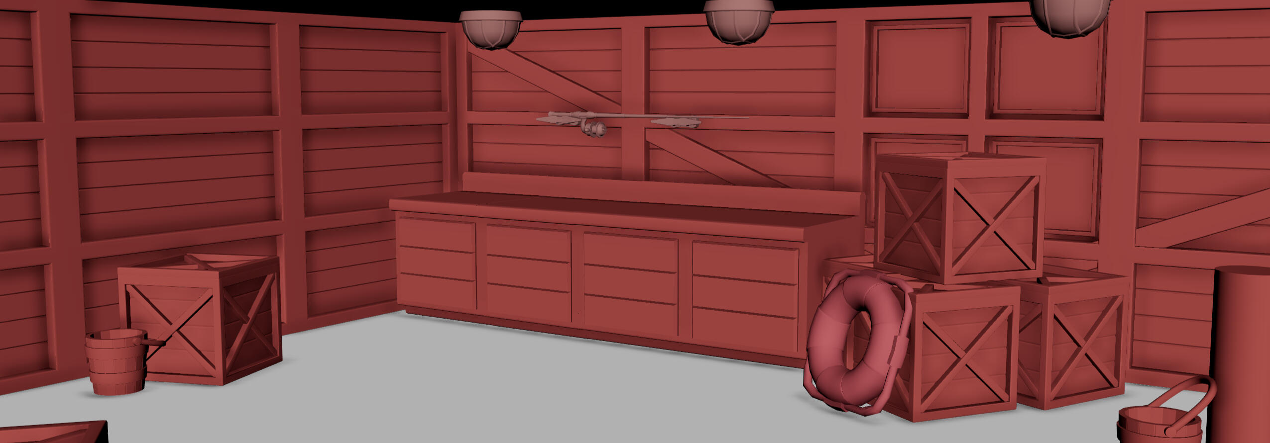 Boathouse Interior 2